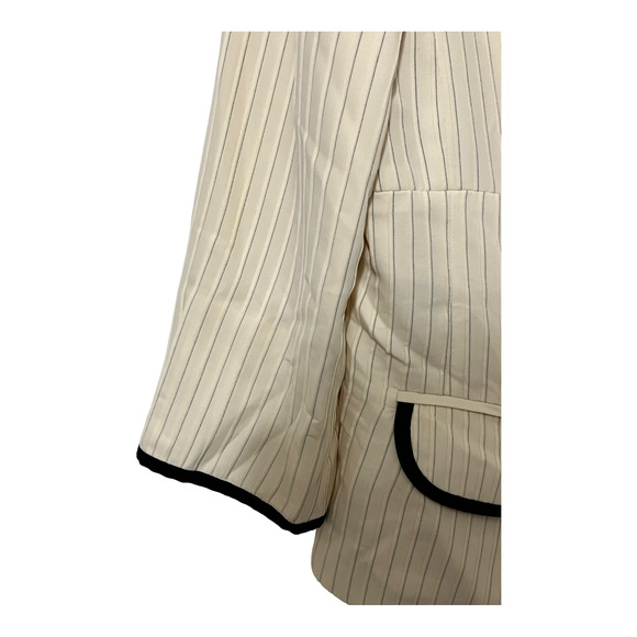 Nine West Women's Jacket and Skirt Suit black and cream NWT size Medium - Picture 3 of 13